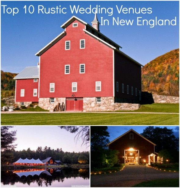 Best Rustic Wedding Venues In New England
