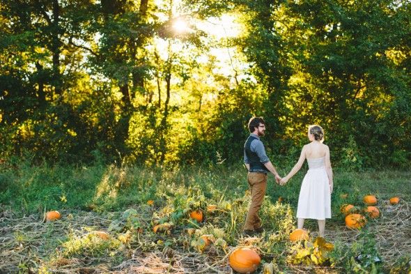 Farm fall wedding 