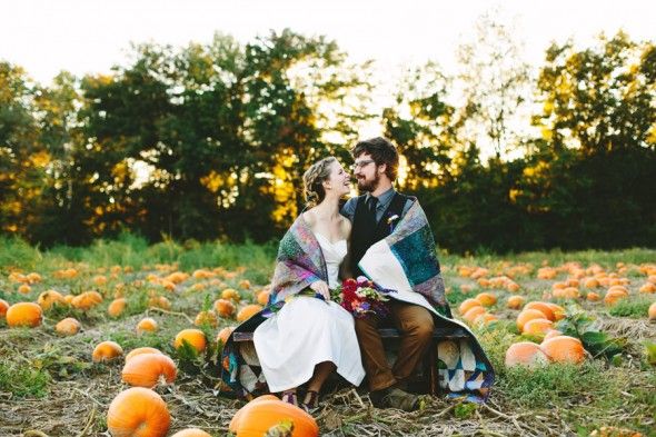 Farm fall wedding 
