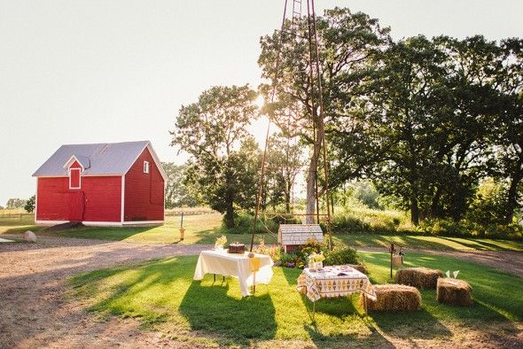 Farm Wedding Minnesota 