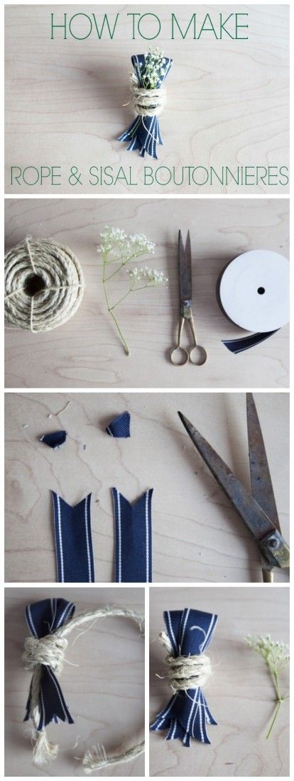 How To Make Boutonniere 