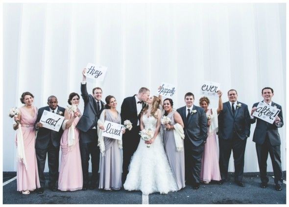 Wedding Party Signs