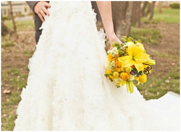Yellow Wedding Bouquet
