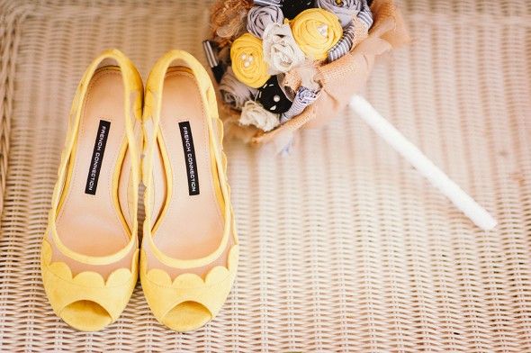 Yellow Wedding Shoes