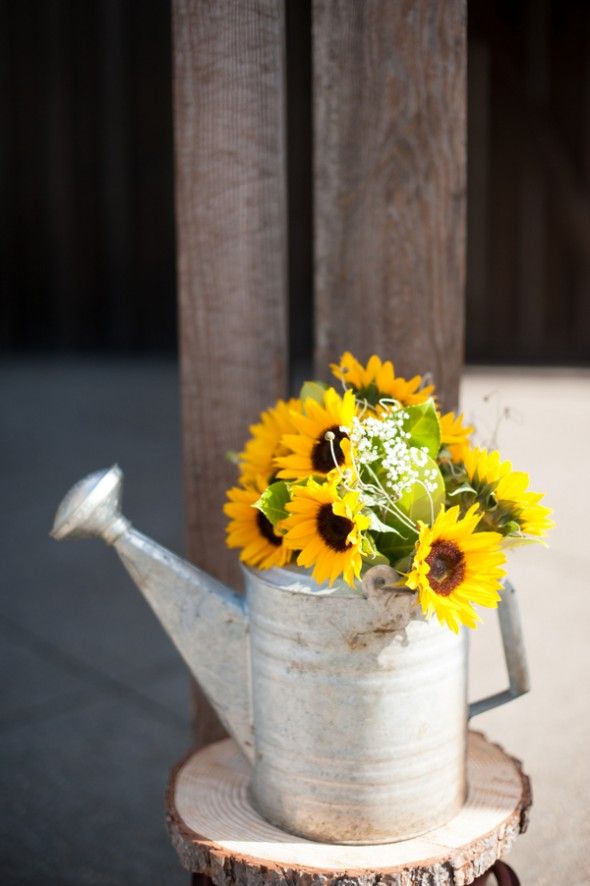 Watering Can Vase For Wedding