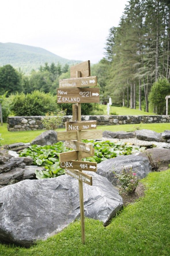 Wedding Directional Signs