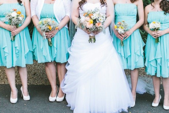 Tourquoise Bridesmaid Dresses