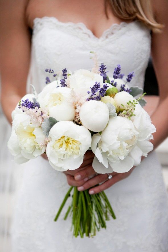 White & Purple Bouquet