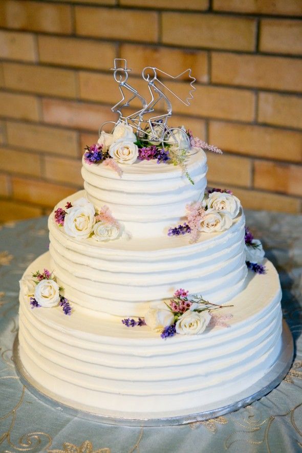 Rustic Elegant Wedding Cake