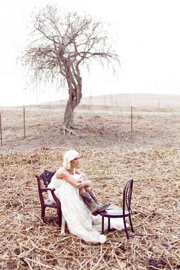 Bride In Country