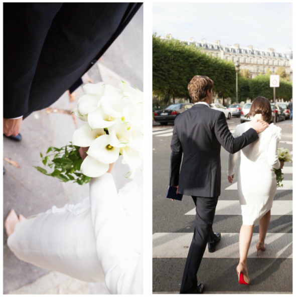 Paris Wedding Inspiration : Leaving the Courthouse