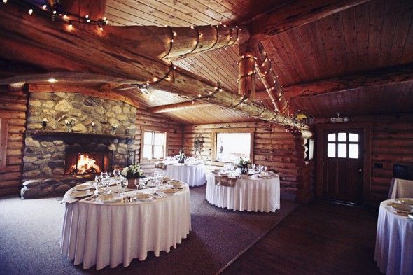 Lodge Wedding Reception 