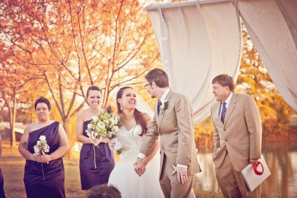 Fall Wedding Ceremony