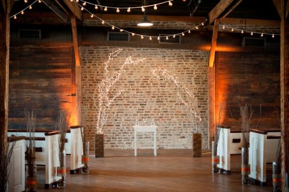 Industrial Chic Ceremony