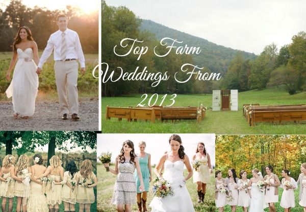 Top Farm Weddings From 2013