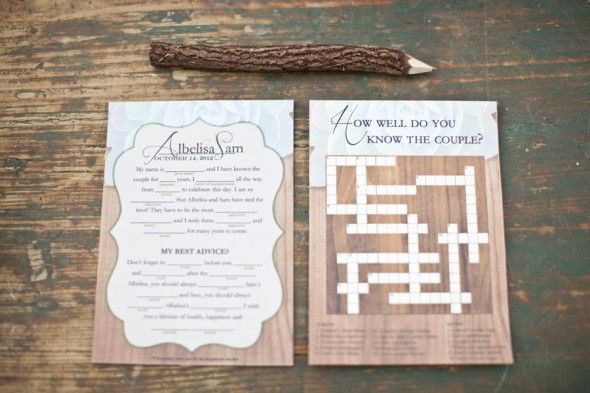 Wedding Crossword