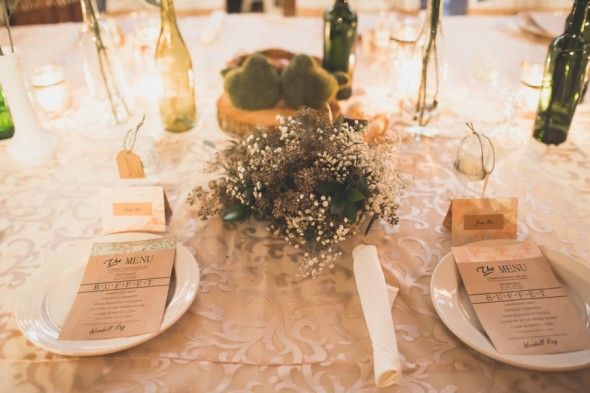 Southern Rustic Wedding Table