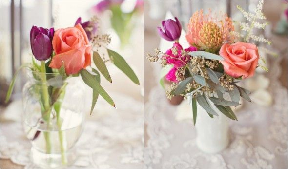 Country Simple Wedding Flowers