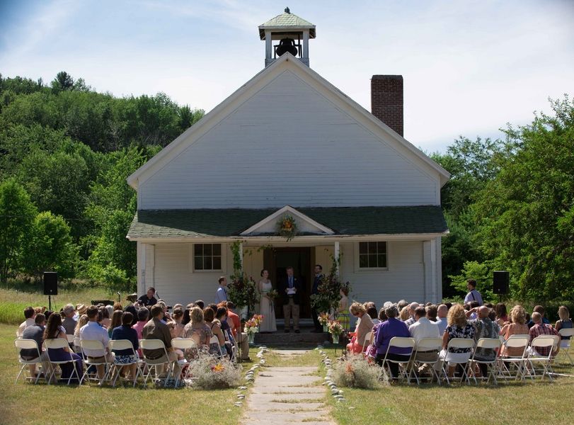 Michigan Schoolhouse Wedding