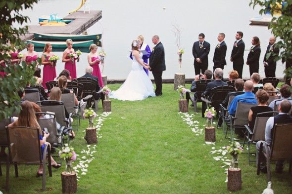 Lakeside Wedding Ceremonoy