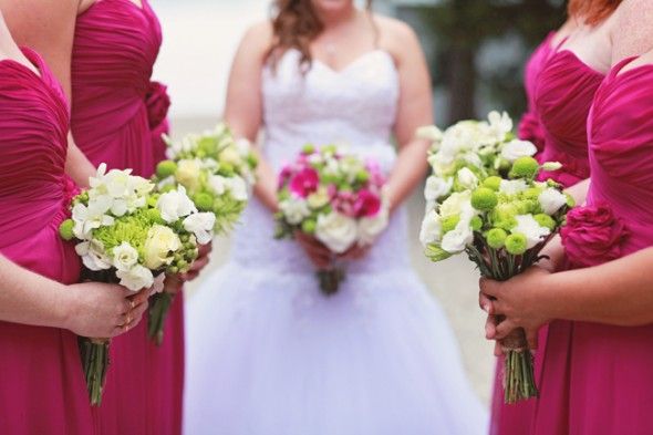 Pink Bridesmaids Dress