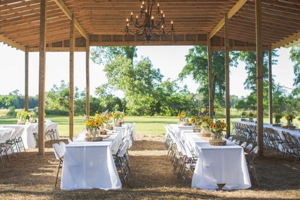 farm wedding reception 