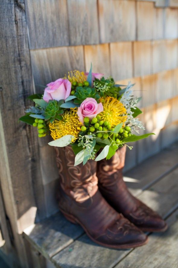 Cowboy Boots For A Country Wedding