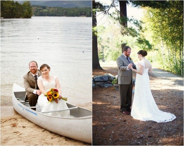 New Hampshire Lake Wedding