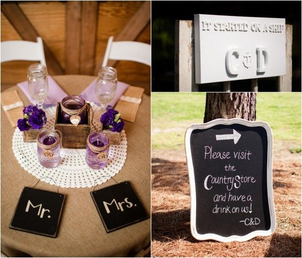 Country Rustic Wedding Decorations