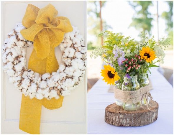 Decorations For Country Rustic Wedding