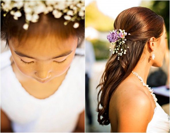 Flowers In Hair Bride