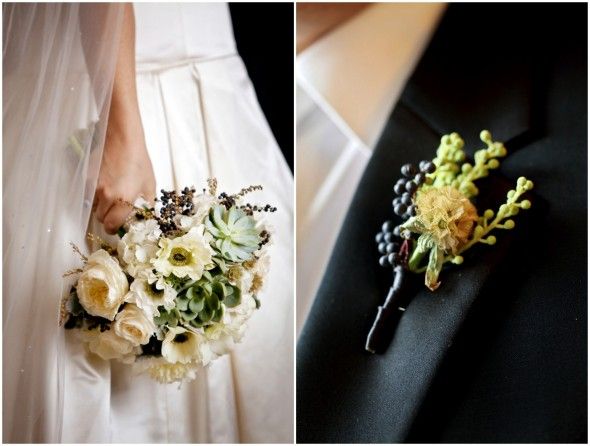 Rustic Elegant Wedding Flowers
