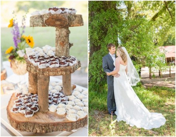 Rustic Wedding Cake Stand