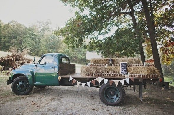 Country Wedding Truck