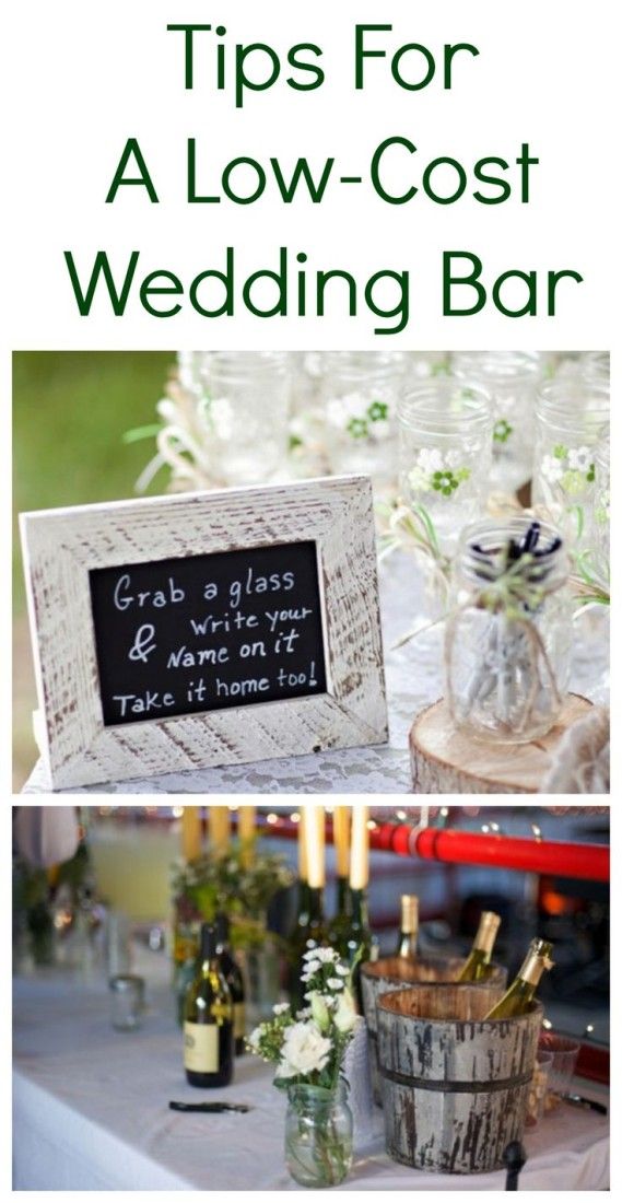 Tips For Planning A Low-Cost Wedding Bar
