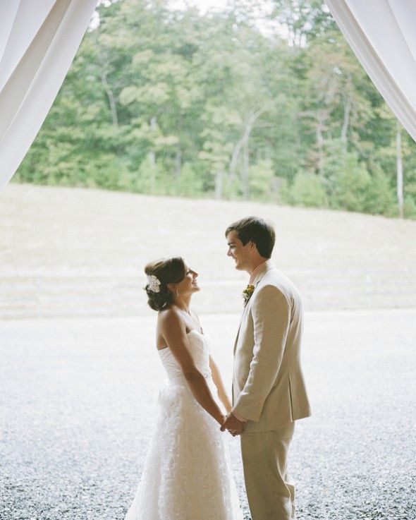 Southern Country Wedding Couple