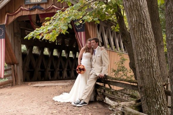 Covered Bridge Wedding Pictures
