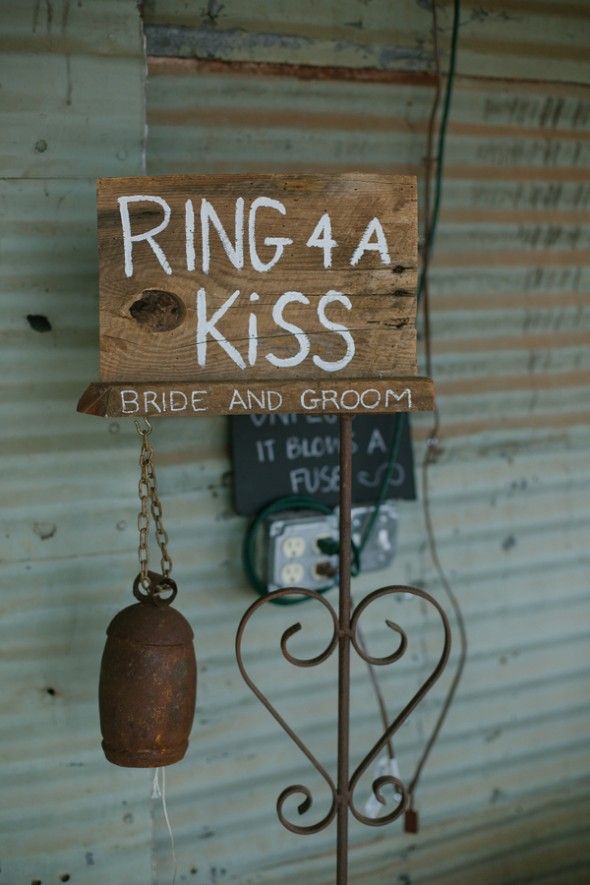 Ring For A Kiss Sign