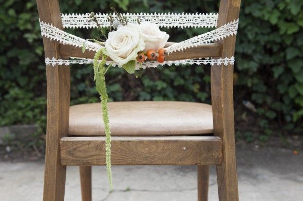Floral Chair Decorations