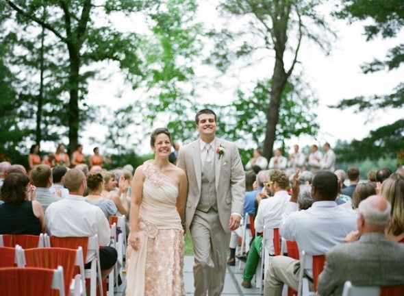 Outdoor Lake Wedding Ceremony