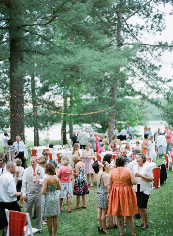 Outdoor Lakeside Wedding