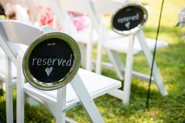 Reserved Seating For Outdoor Wedding