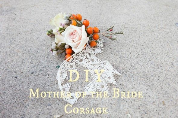 Making a Mother of the Bride Corsage