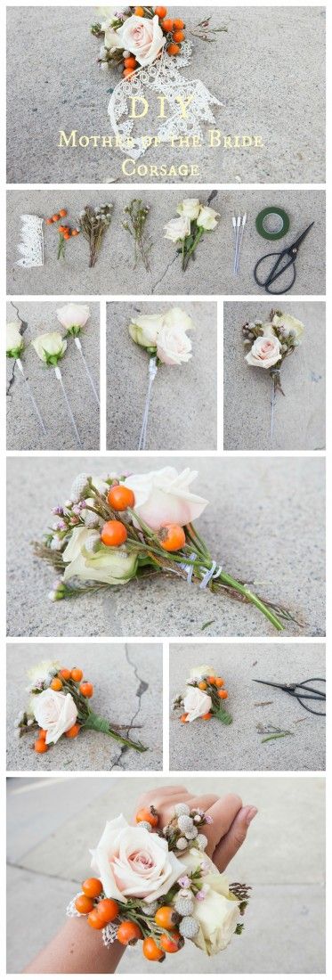 Making a Mother of the Bride Corsage