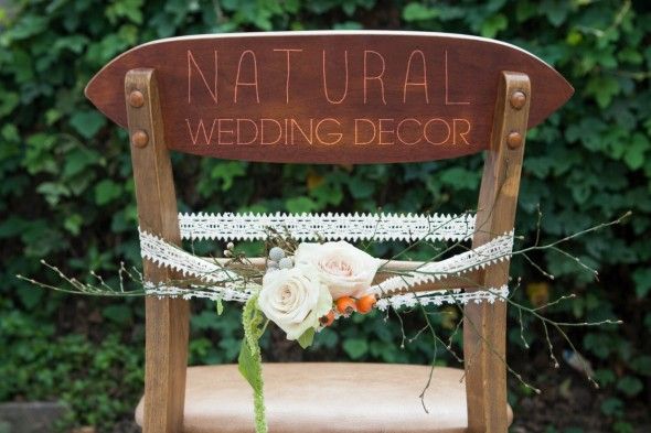 DIY Natural Wedding Decor