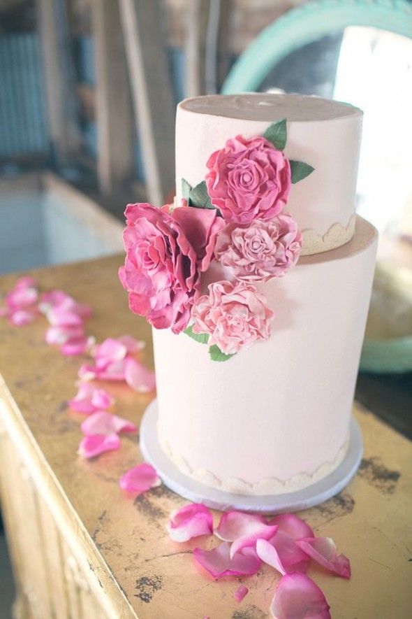 Floral Wedding Cakes 