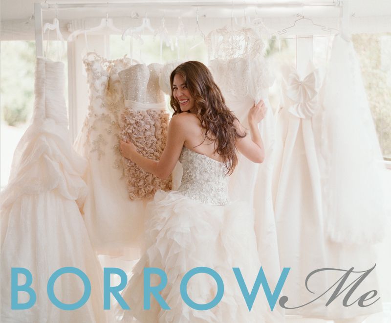 try on wedding dresses at home