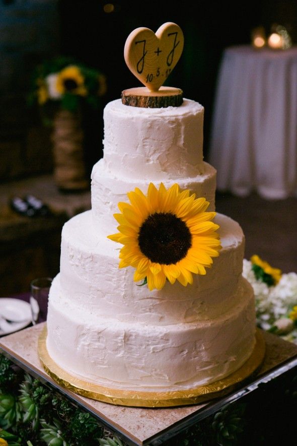 Sunflower Themed Wedding