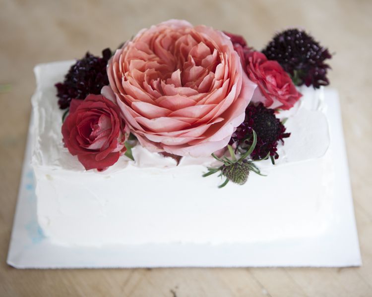 How to Decorate Cake with Fresh Flowers Safely | Cooking School | Food  Network