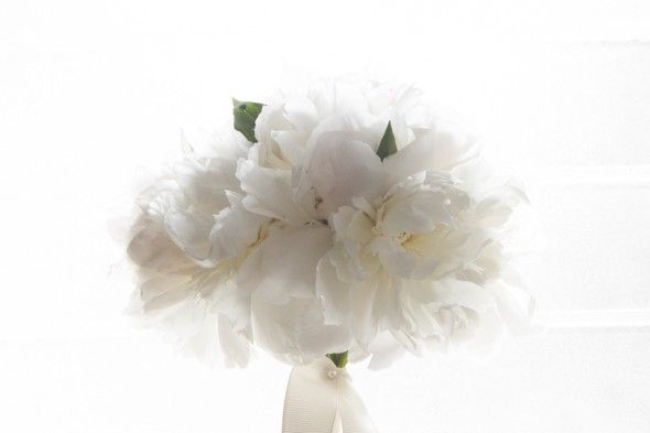 Blush svatební kytice DIY